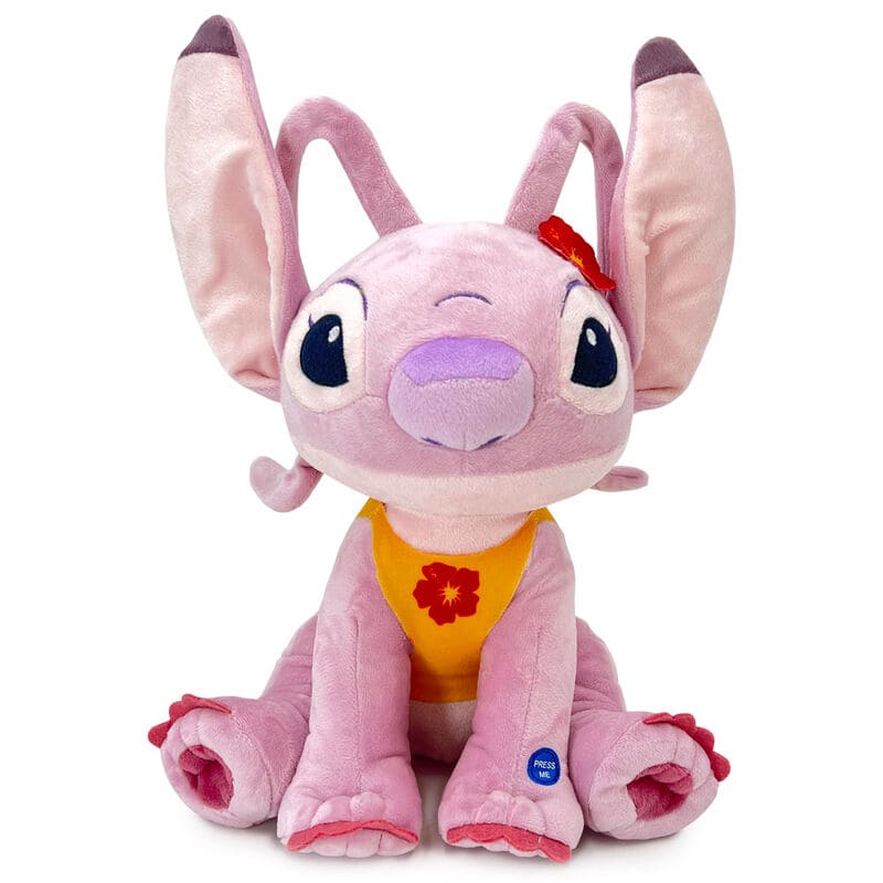 Peluche Angel Hawaii Stitch 30cm con Sonido