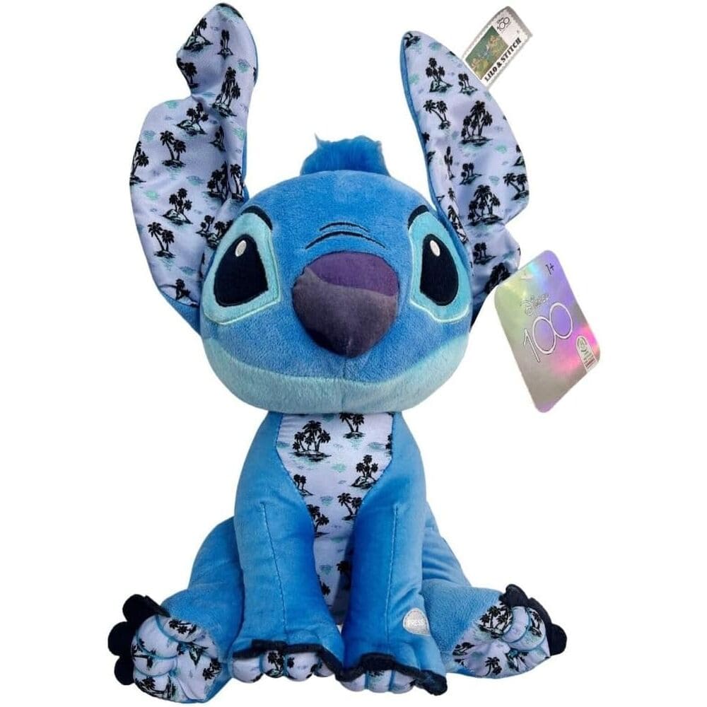 Peluche Stitch 100th Anniversary de Disney 30cm con Sonido