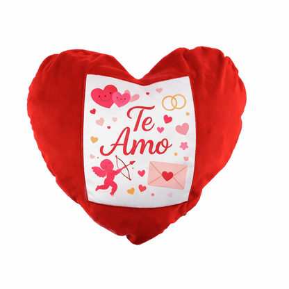 Cojín de corazón Personalizado