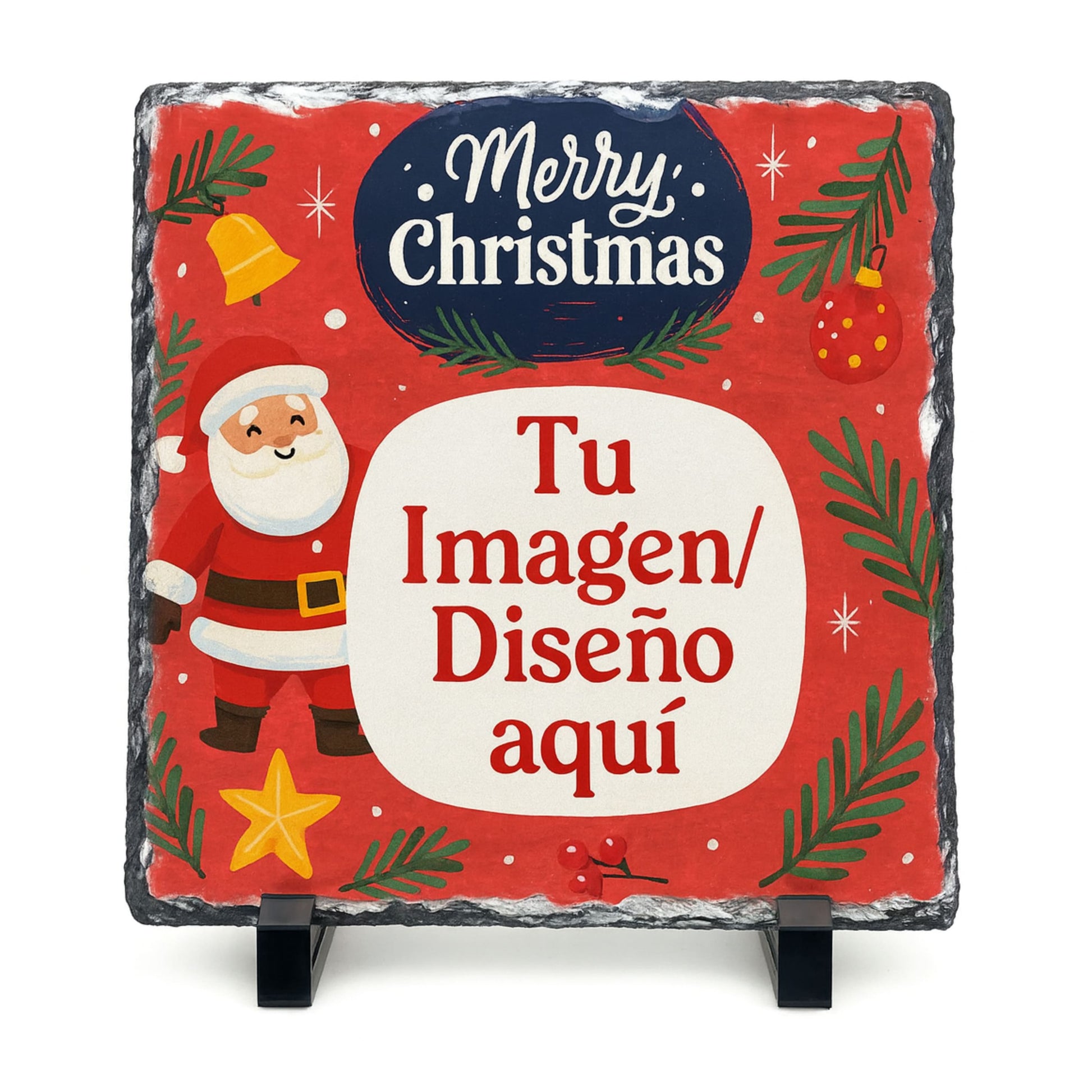 Piedra de pizarra personalizada con foto o diseño – regalo original y decorativo